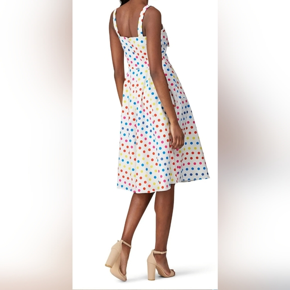 Dipping Dot Coco, Color Me Courtney Polka Dots, Sleeveless Dress Sz 6 - Picture 3 of 12